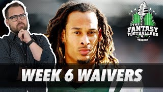 Fantasy Football 2018  Week 6 Waivers amp QB Streamers Secret of the Ooze  Ep 624 [upl. by Julia599]