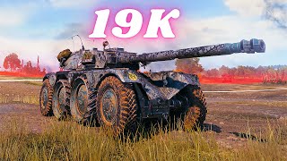 Panhard EBR 105 19K Spot Damage  Manticore 184K T100 LT 206KSheridan Best World of Tanks [upl. by Ingram]