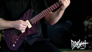 Bresett GuitarsThinline Phoenix Headless Demo [upl. by Snow]