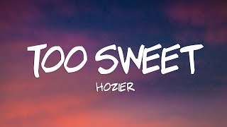 Hozier  Too Sweet Lyrics [upl. by Honan]