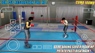 Game Boxing Anime Seru Wajib Coba  Hajime No Ippo Portable PPSSPP Android [upl. by Ontine]