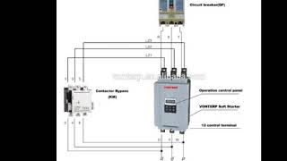 le variateur de vitesse avec contacteur et moteur380V [upl. by Troy]