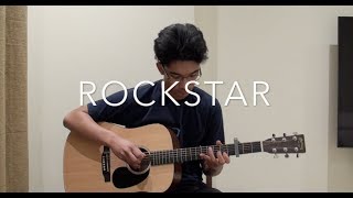 Rockstar  Post Malone ft 21 Savage  FREE TABS Fingerstyle Guitar Cover [upl. by Berri]