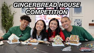 GINGER BREAD HOUSE CHALLENGE  The Laeno Family [upl. by Joceline627]