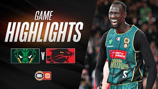 Tasmania Jackjumpers vs Perth Wildcats  Game Highlights  Round 3 NBL25 [upl. by Allicirp253]