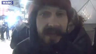 Shia LaBeouf Arrested at His AntiTrump Protest [upl. by Johnstone]