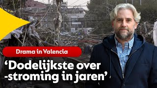 Valencia is rampgebied met astronomische schade en tientallen doden [upl. by Polak]