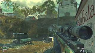 MW3  L118A Sniper Gameplay Modern Warfare 3 [upl. by Allebara338]