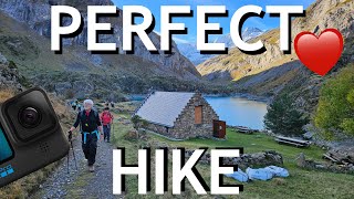 🍁 Hiking in Pyrenees Mountains France 4k Cinematic Landscapes GoPro action camera Travel Vlog [upl. by Nikolia]