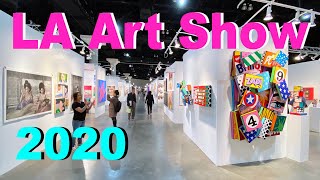 LA ART SHOW 2020 Walk Around [upl. by O'Neill233]