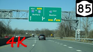 ⁴ᴷ Crosstown ArterialSlingerlands Bypass NY Route 85 northbound 4K VIDEO [upl. by Lederer]