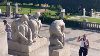 Frogner Park in Norway [upl. by Jerol]