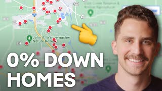 How to Find 0 Down Payment Homes in Your Area Interactive Map [upl. by Morita608]