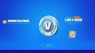 Fortnite sent EVERYONE 1000 VBUCKS Thanks Epic [upl. by Scherman870]