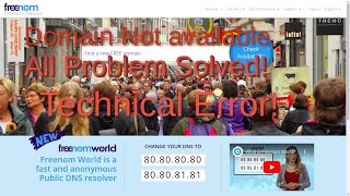 Freenom  Problem solved  Get free Domain  Freenom error [upl. by Deva610]