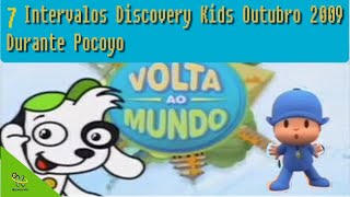 1 7 Intervalos comerciais discovery kids Outubro 2009 Durante Pocoyo [upl. by Shepard]