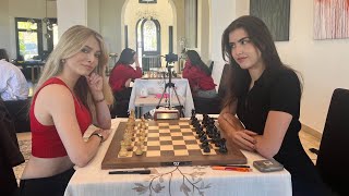 ANDREA vs LINDA and ALEX vs ANNA CRAMLING later  Chess Camp presented by Chesscom [upl. by Anglim]