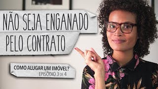 ENTENDA UM CONTRATO DE ALUGUEL  DE MUDANÇA [upl. by Ayama]