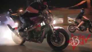 Motorcycle STUNTS At ROC Streetfighterz RIDE OF THE CENTURY 2013 Street Bike WHEELIES DRIFTING DRIFT [upl. by Zilla905]