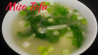 Perfect Miso Tofu Soup  Miso Soup Recipe [upl. by Grissel]