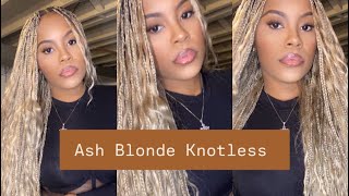 Ash Blonde Knotless [upl. by Suivatram877]