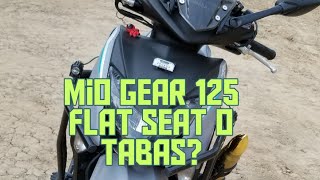 Mio Gear 125 Flat seat or Tabas Ano Mas Ok [upl. by Bert]