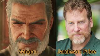 Character and Voice Actor  Final Fantasy VII Rebirth  Zangan  Jamieson Price [upl. by Takara]