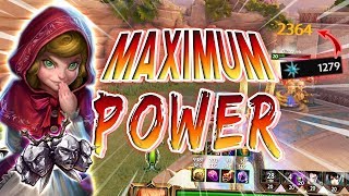 Smite Scylla MAXIMUM POWER Build  ONE HITTING PEOPLE [upl. by Arraik]