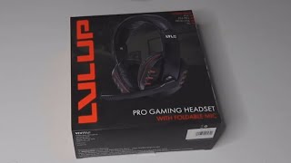 LVLUP Pro Gaming Headset Unboxing and First Impressions [upl. by Virge932]