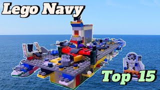 I built the Top 15 best Micro LEGO Navy builds [upl. by Cardew]