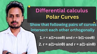 Show that following pairs of curves cut each other orthogonally Example 1 Engineering Mathematics [upl. by Einad]