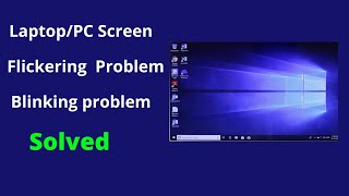 How To Fix Flickering or Flashing Screen on Windows PCLaptops [upl. by Annoet]