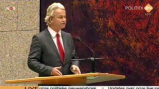 1716 september 2009 Algemene Beschouwingen Termijn 1 Geert Wilders PVV [upl. by Osmond268]