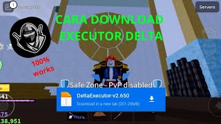 cara download executor delta di Android [upl. by Nwahsud]