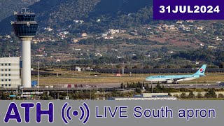 🔴 LIVE Cam Athens Airport  31JUL2024 [upl. by Atterys]