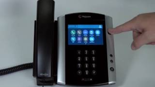 Polycom VVX Redial the Last Number Called [upl. by Aicirtam]