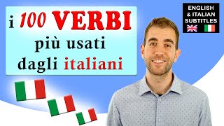 Italian verbs the 100 most used Italian verbs for beginners [upl. by Dardani434]