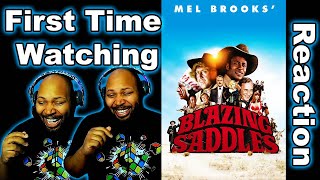 BLAZING SADDLES 1974 Movie Reaction FIRST TIME WATCHING Hilarious and Insane Movie I loved it [upl. by Wooldridge216]