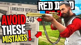 7 Common Mistakes New Players Make  Red Dead Online PC  Tips amp Tricks [upl. by Trepur]