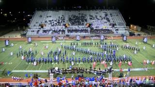 The Leander High School Marching Band Performing Their 2015 Production quotChoral Worksquot Part I amp II [upl. by Nahsor]