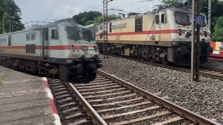 Puri Shatabdi  Tamralipta  JSME SMVB SF  Ghatsila Memu Express [upl. by Kirbee]