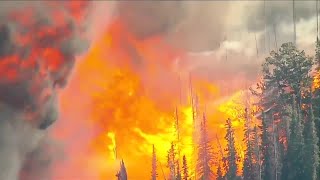 Several wildfires burning across Colorado Friday [upl. by Ettesus539]