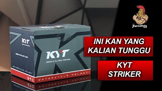 UNBOXING  KYT STRIKER  PENYERANG BARU DARI KYT HELMET [upl. by Ttocs922]