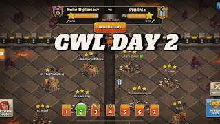 CWL Day 2  CHAMPS 2  Nuke Diplomacy  ClashofClans [upl. by Limber256]