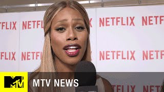 ‘Orange Is The New Black’ Cast Shares Advice for Transgender Teens  MTV News [upl. by Fanestil]