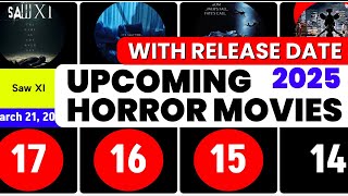 Ranking the SCARIEST Upcoming Horror Movies 2025  Top 50 List hollywood horror movie 2025 [upl. by Vasilek193]