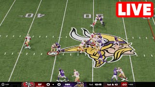 NFL LIVE🔴 San Francisco 49ers vs Minnesota Vikings  Week 2 NFL Full Game 15th September 2024 NFL 25 [upl. by Poppy]