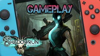 Shadowrun Returns  Nintendo Switch Gameplay [upl. by Stralka]