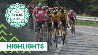 Il Lombardia presented by Crédit Agricole 2023  Highlights [upl. by Sherrard]