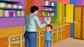 Johny Johny Yes Papa Poem  3D Animation English Nursery rhyme for children with lyrics [upl. by Nerwal246]